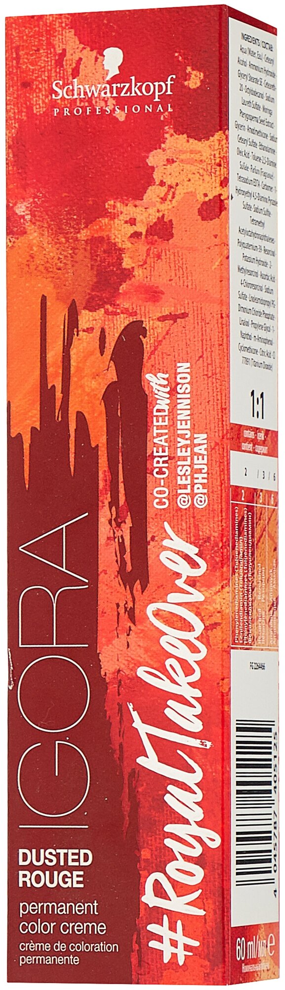 фото Schwarzkopf Professional Royal take over крем-краска Dusted rouge
