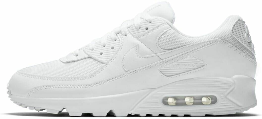 Кроссовки NIKE Air Max 90, полнота F, размер 11 US, белый