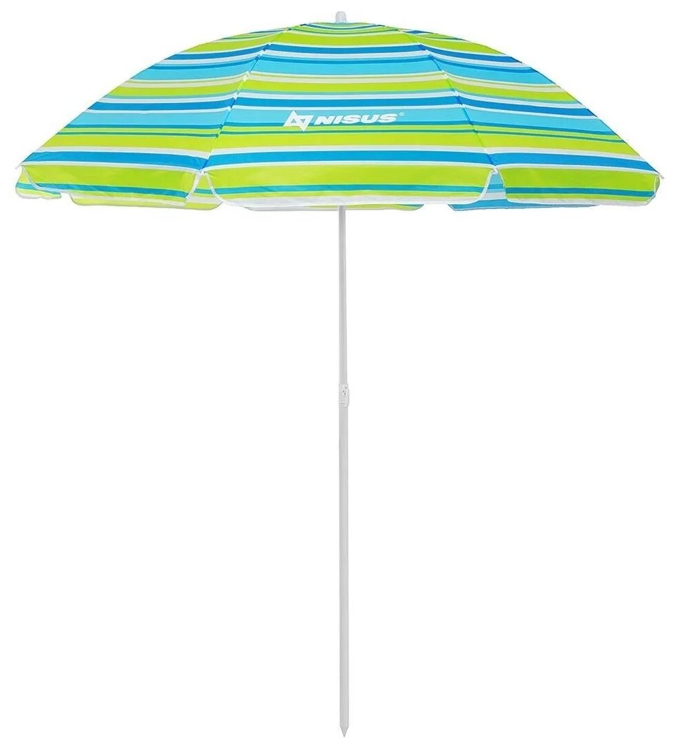 Зонт пляжный с наклоном купола Nisus 279201 - фотография № 2