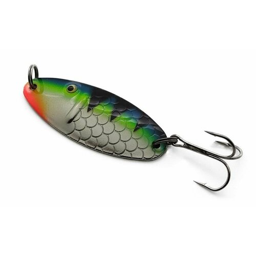 фото Блесна колеблющаяся akara expert черноспинка длина:65мм вес:15гр цвет:15/sil