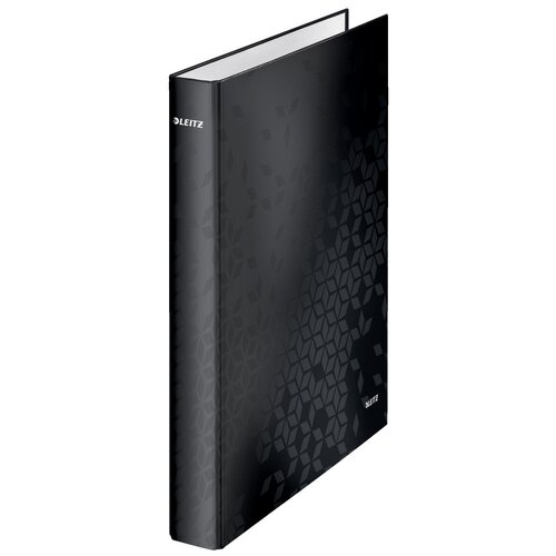 Папка с кольцевым механизмом Leitz WOW 4DR (25мм), фиолетовый глянцевый