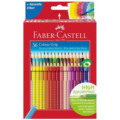 Faber-Castell Цветные карандаши Grip 2001 36 цветов (112442), 36 шт.