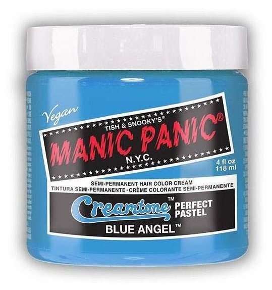 MANIC PANIC Пастельная голубая краска для волос - Blue Angel Pastel