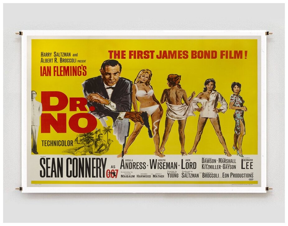 Постер плакат для интерьера "Фильм: Джеймс Бонд. James Bond"/ Декор дома, офиса, комнаты A3 (297 x 420 мм)