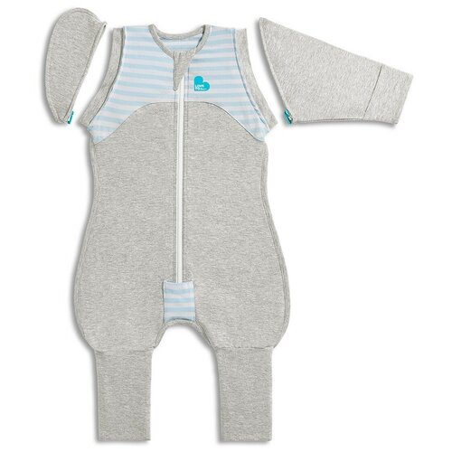 Спальный комбинезон (2 слой) Love To Dream Swaddle UP Transition Suit Original. Голубой (Blue). Размер M (6-8,5 кг). Арт. L25 01 002 BLU M