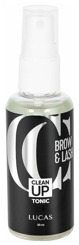 LUCAS CC BROW BROW&LASH CLEAR TONIC обезжириватель 50 МЛ