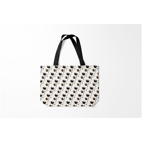фото Сумка-шоппер / 46х35 см / праздники / patern halloween 14 burnettie