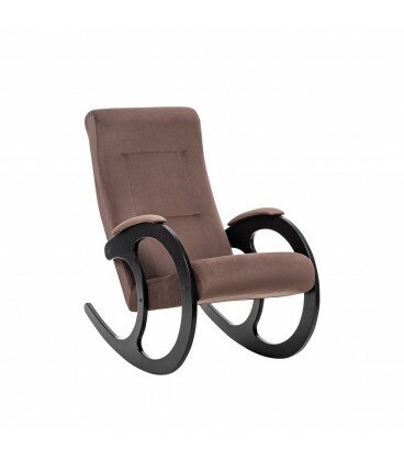 Кресло качалка Модель 3, Венге, ткань Maxx 235 - фотография № 10