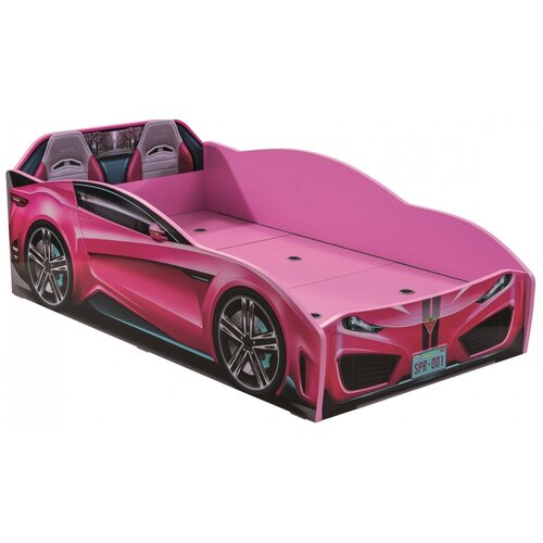 фото Кровать машина cilek spyder car pink