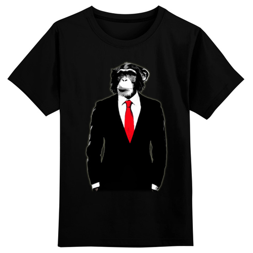 фото Футболка printio, размер 2xs, черный