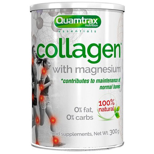 Комплекс для суставов и связок Quamtrax Nutrition Collagen with magnesium, 300 г