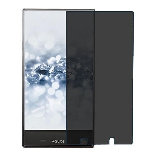 Sharp Aquos Crystal 2 защитный экран пленка гидрогель конфиденциальность (силикон) Одна штука sharp aquos d10 защитный экран пленка гидрогель конфиденциальность силикон одна штука