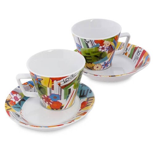 фото Чайный набор на две персоны счастливы вместе (retro love/topchoice) tc-04 113-451694