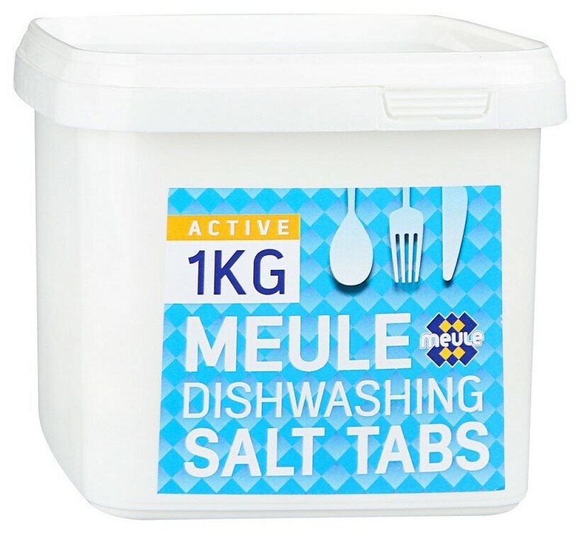 Соль таблетированная для посудомоечных машин Dishwashing Salt Tabs MEULE