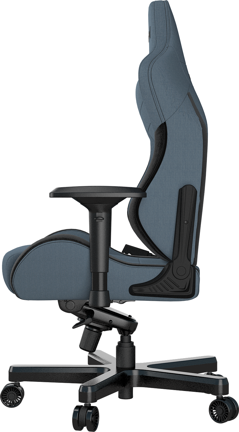 Кресло игровое Anda Seat T-Pro 2, цвет чёрный, размер XL (180кг), материал ткань (модель AD12XL) AndaSeat - фото №5