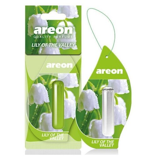 Areon Ароматизатор на зеркало Areon Liquid жидкий ландыш, 5 мл 704-LR-03