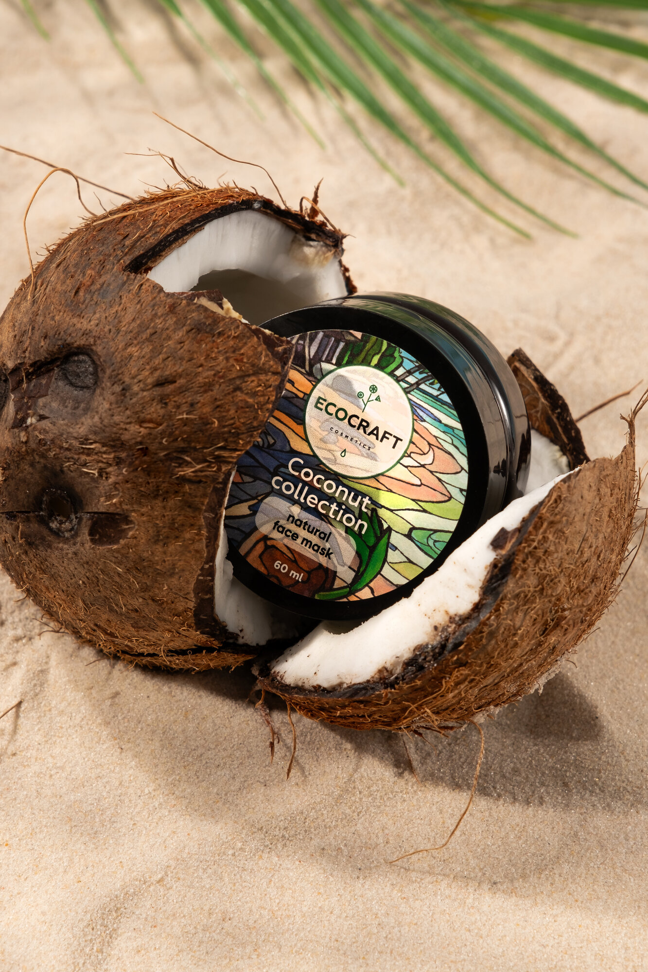 EcoCraft Маска увлажняющая и питательная Coconut collection, 95 г, 60 мл