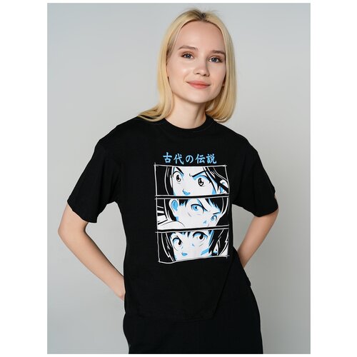 фото Футболка с кор.рукавом твое 78608 размер l, черный, women