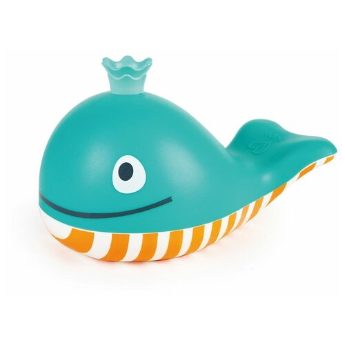 Игрушка для ванной Hape Bubble Blowing Whale (E0216), голубой набор для ванной hape ocean floor squirters e0213 красный голубой