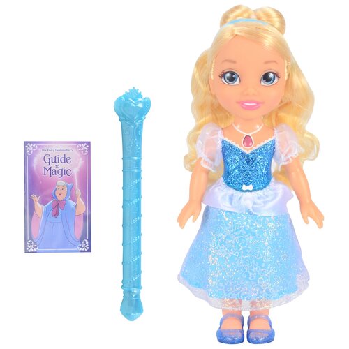 Интерактивная кукла JAKKS Pacific Disney Princess Принцесса Золушка, 35 см, 99550 кукла jakks pacific disney princess ариэль 81 см 99088