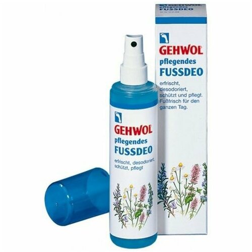 Gehwol Pflegendes Fussded - Ухаживающий дезодорант для ног 150 мл gehwol дезодорант для ног и обуви 150 мл