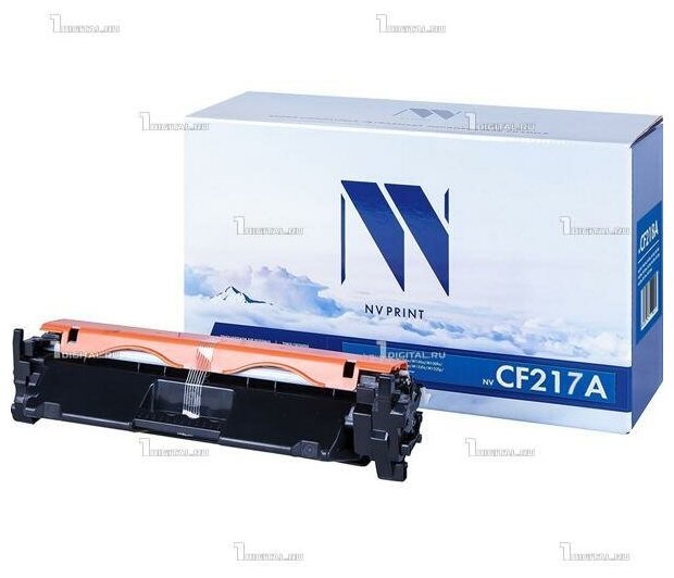 Картридж NV Print CF217A (17A) (с чипом) черный для HP LaserJet Pro M102/M130 совместимый (1.6K) (NV-CF217AT)