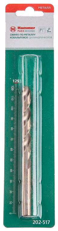 Сверло по металлу Hammer 202-517 9 x 125 мм