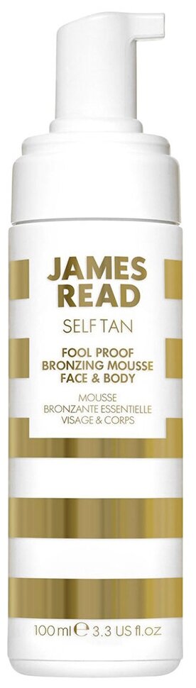 JAMES READ мусс для автозагара Fool Proof Bronzing Mousse Face & Body 100 мл