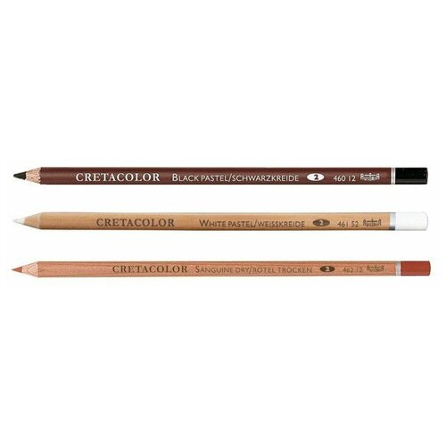 фото Набор карандашей cretacolor (черный мел, сангина, белый мел) cc460 87