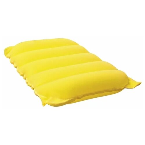 фото Надувная подушка bestway travel pillow (67485), желтый