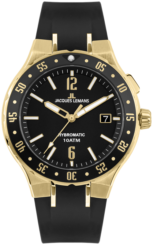 Наручные часы JACQUES LEMANS Jacques Lemans Наручные часы Jacques Lemans 1-2109E, черный