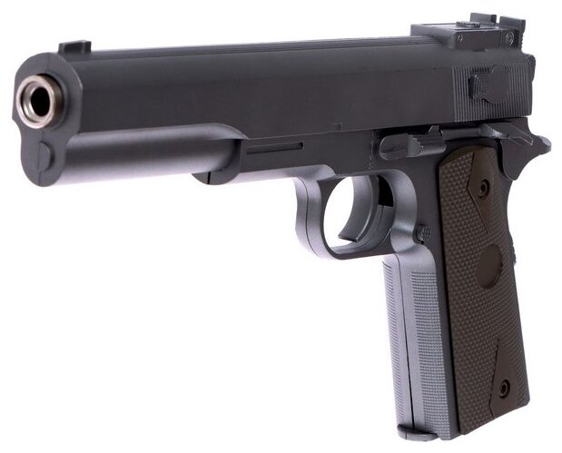 Пистолет Colt M1911, с металлическими элементами, 25 см, стреляет пульками 6 мм 7029277 .