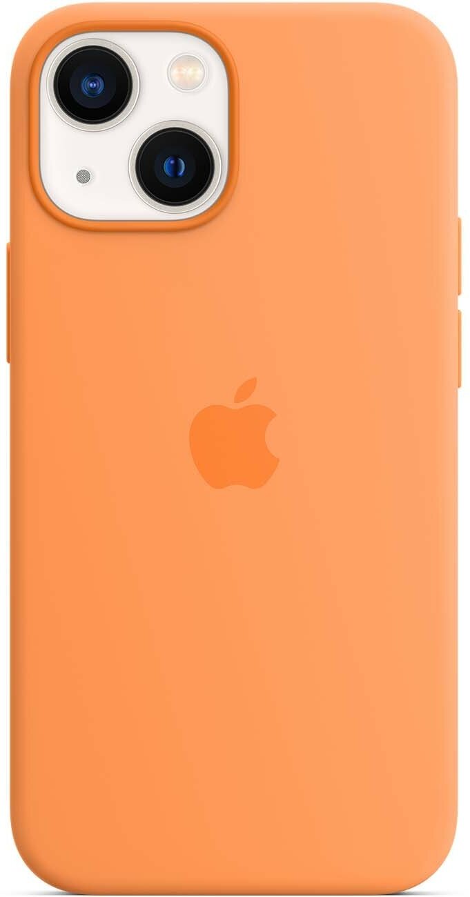 Чехол Apple iPhone 13 mini Silicone Case MagSafe Marigold