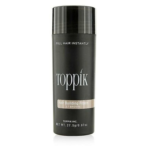 Toppik Загуститель волос Hair Building Fibers, light brown пудра загуститель для волос брюнет toppik 3г