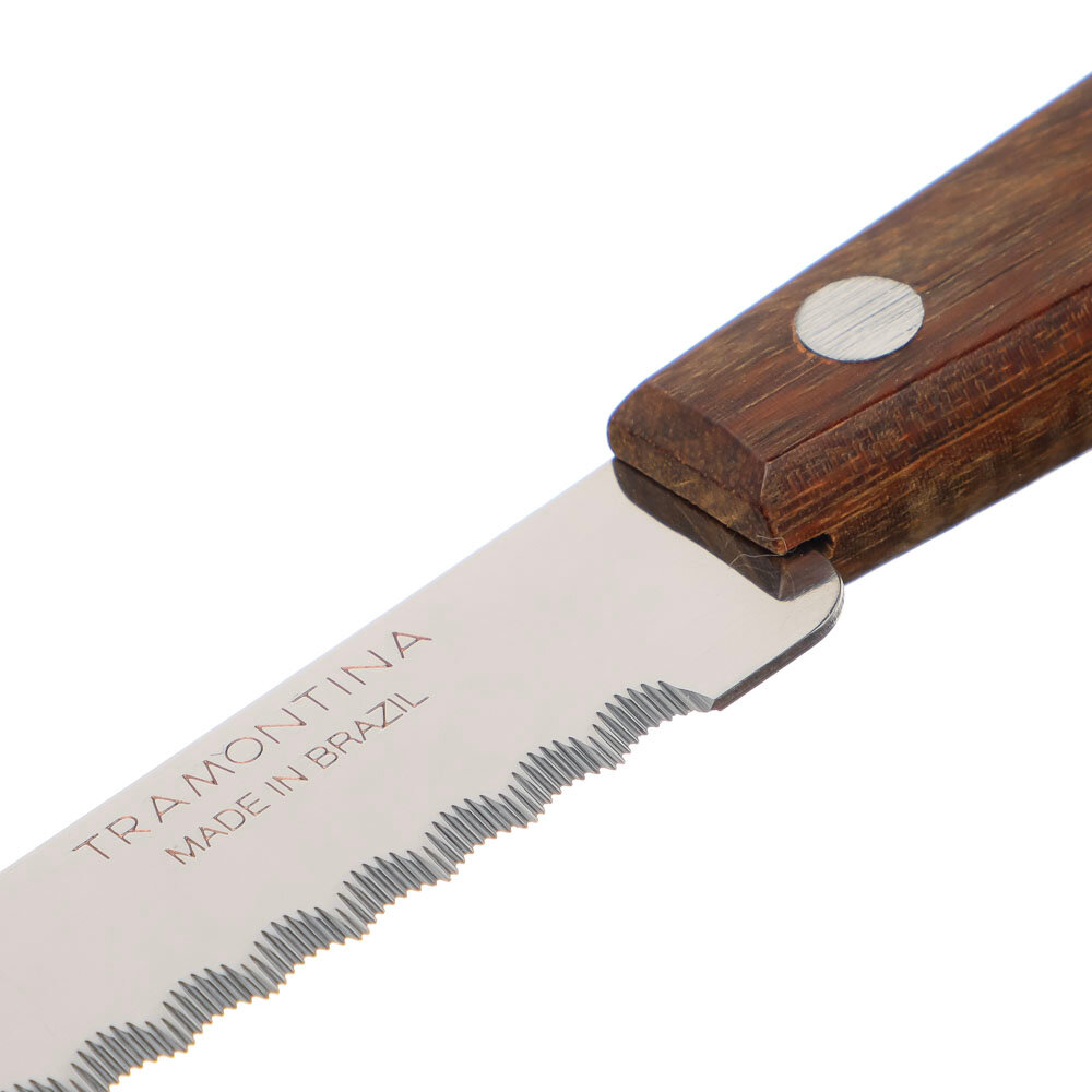 Tramontina Tradicional Нож кухонный с зубцами 12.7см, блистер, 2 шт.
