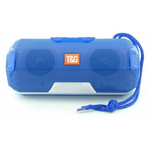 Портативная акустика T&G TG143, 10 Вт, синий