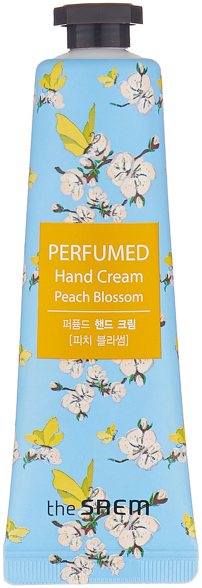 the SAEM Perfumed Hand Cream - Peach Blossom