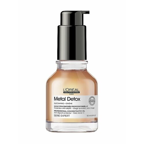 Loreal Metal Detox Масло-концентрат против ломкости волос 50 мл