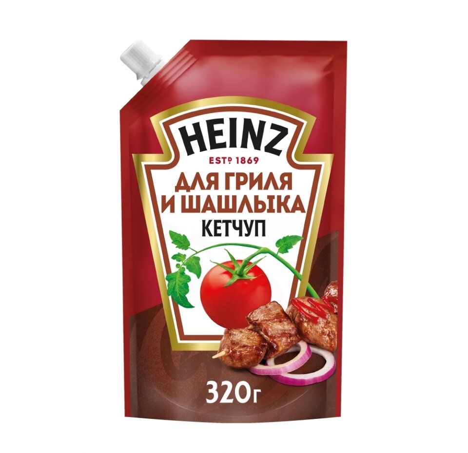 Кетчуп Heinz для гриля и шашлыка