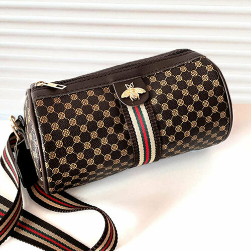 фото Сумка кросс-боди , фактура гладкая, коричневый bestmaster