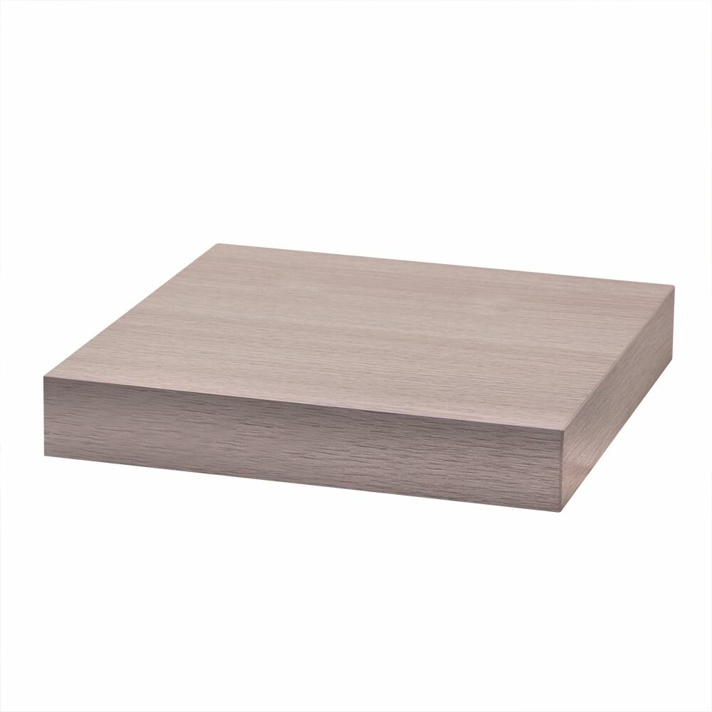 Полка со скрытым креплением Elemento 235х235х38 мм дуб сонома