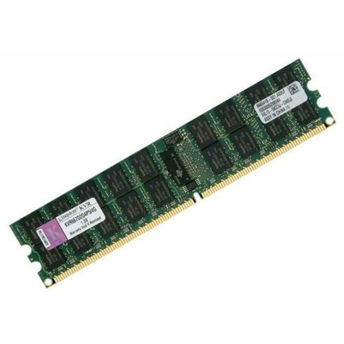Память серверная 4GB DDR2 667MHz ECC Registered PC2-5300 CL5 Dual Rank x4 KVR667D2D4P54G Kingston 770000₽