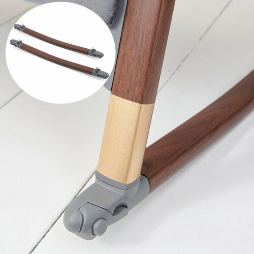 фото Качалка tutti bambini для колыбели walnut 211266/65