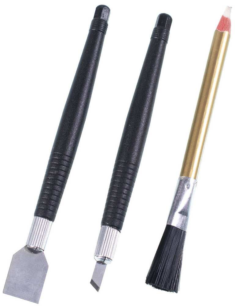 Набор инструментов BAKU BK-7280 (набор инструментов для разбора 3 в 1. Лезвие, лопатка, пинцет) - фотография № 1