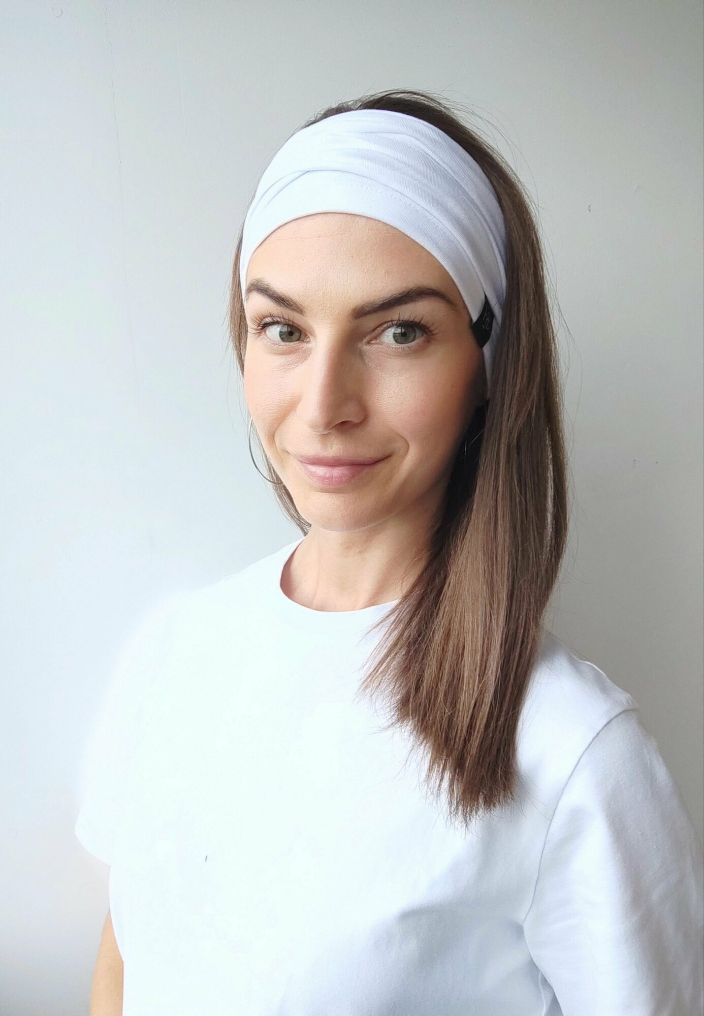 Повязка SILK HEART Косынка на резинке летняя 