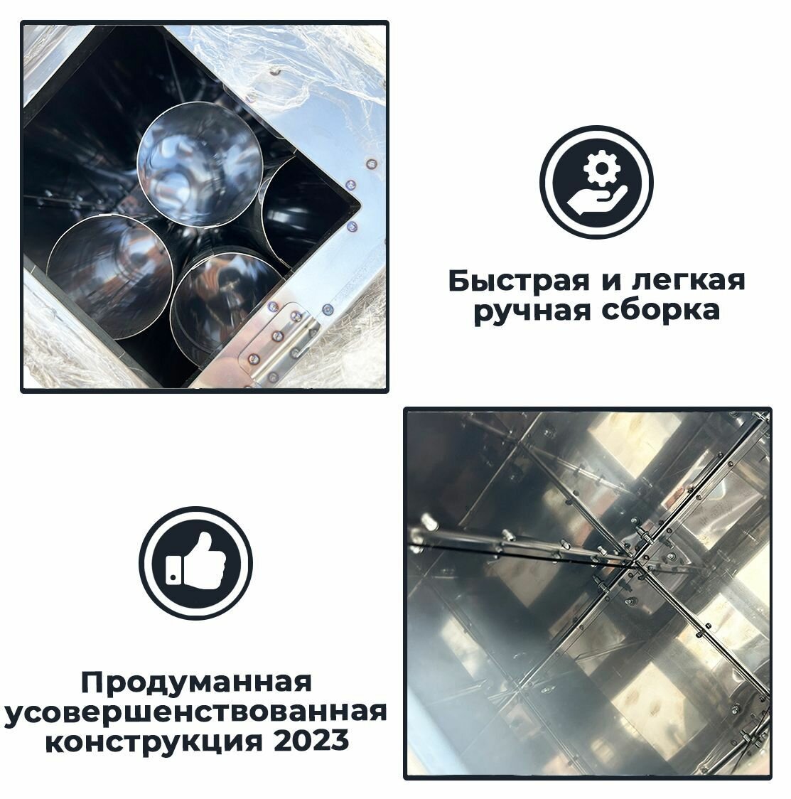 Печь для палатки для зимнего обогрева из нержавеющей стали в сумке + 4 трубы — фото 5