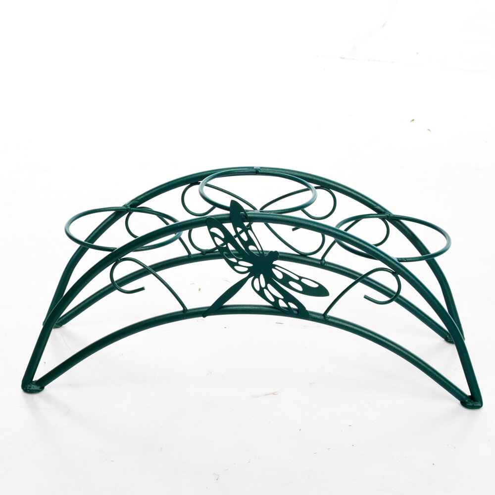 Подставка для цветов 41-953Gr из трубки 10мм на 3 кашпо