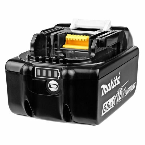 Батарея аккумуляторная Makita BL1860B LXT, 18В, 6Ач, Li-Ion [632f69-8]