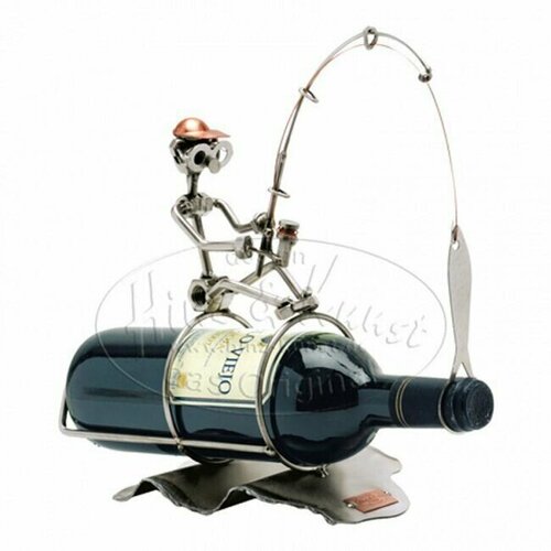 Украшение для бутылки Рыбак Hinz Kunst (D) , 7940