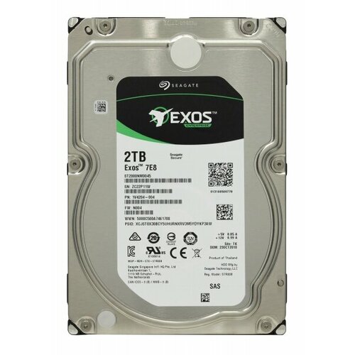 Жесткий диск Seagate 1V4204 2Tb 7200 SAS 3,5 HDD